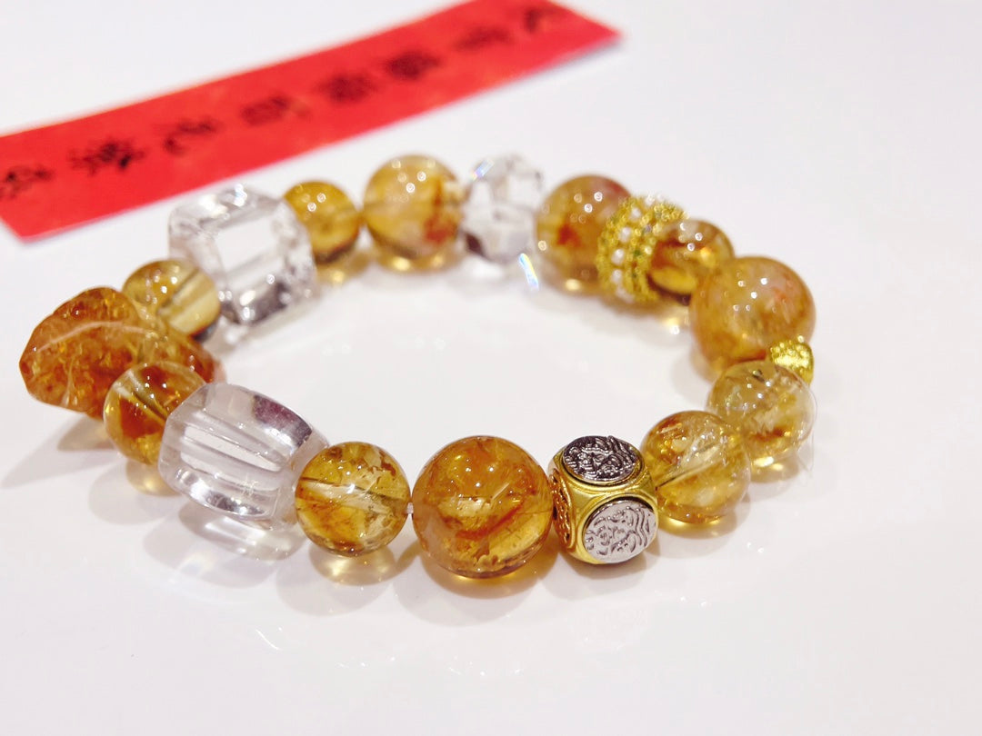 Citrine & Clear Quartz