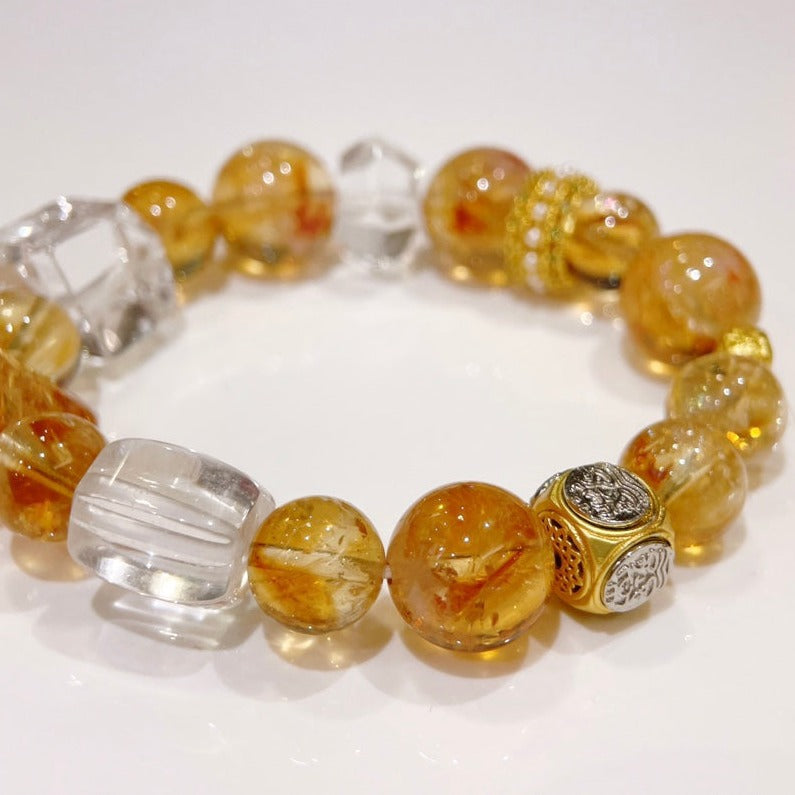 Citrine & Clear Quartz