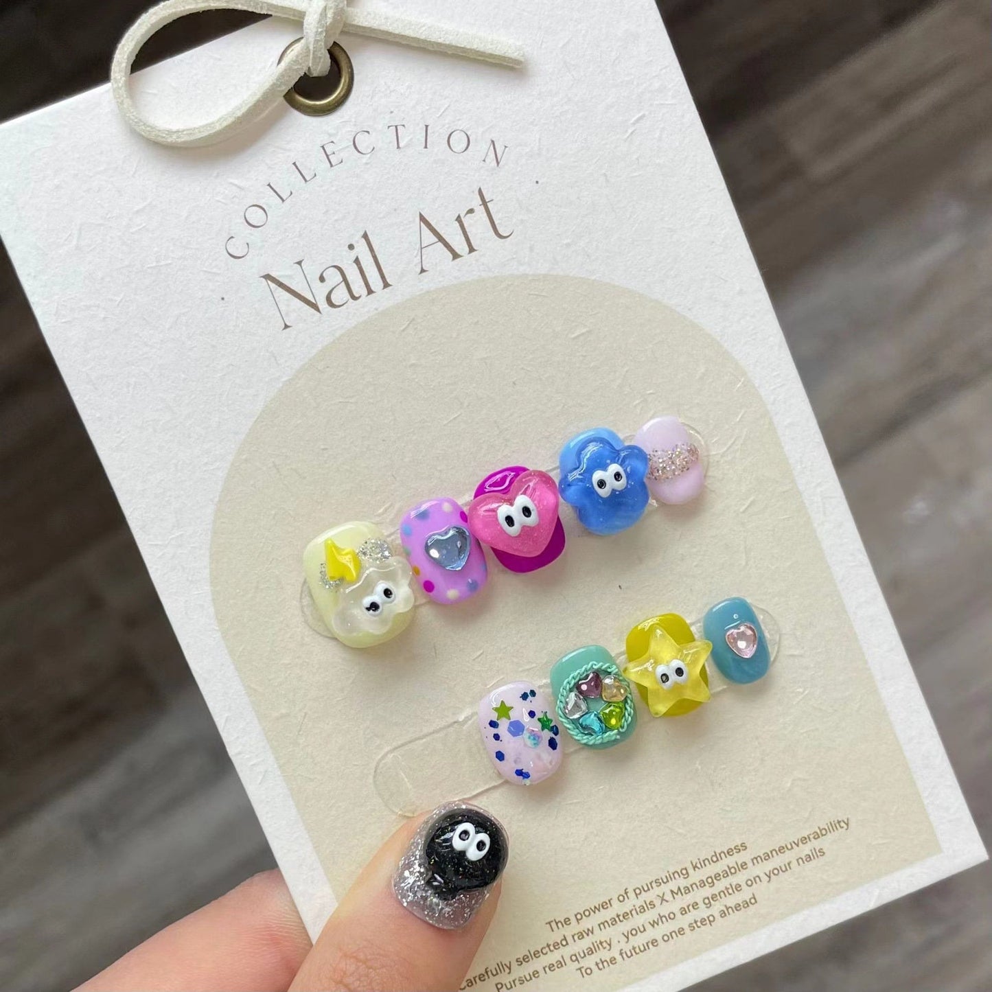 Handmade Cartoon Toenail | Press on Foot Nails | Handmade Natural Nails | New Nail Trend | Jelly Nail Polish | Nails For Summer/Holiday