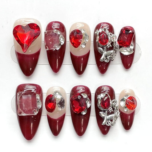 Red Rhinestone