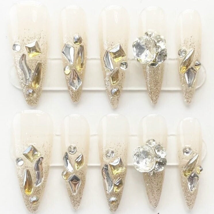 Champagne Gold Rhinestone